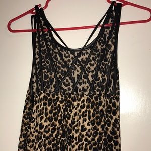 Leopard print mini